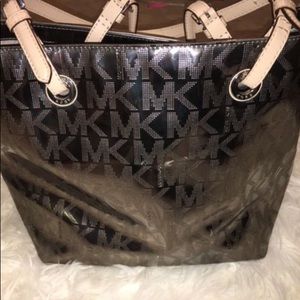 Michael Kors Bags - Michael Kors silver tote Michael Kors Bags - Michael Kors silver tote